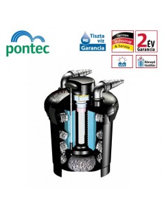Pontec PondoPress 15000 Szett 11W UVC lámpával