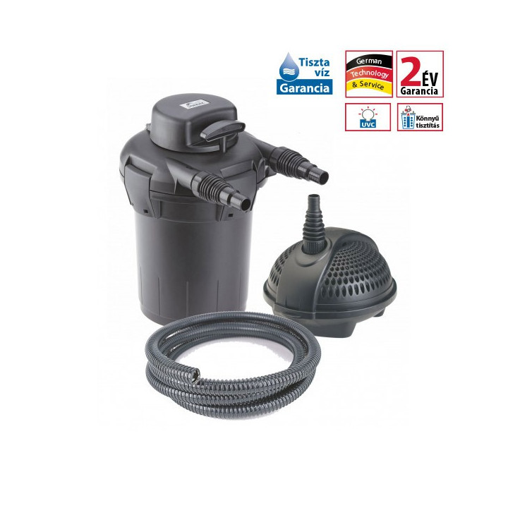 Pontec PondoPress 15000 Szett 11W UVC lámpával