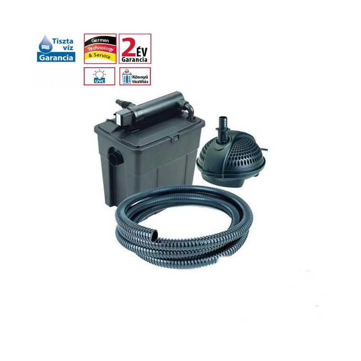 Pontec Multiclear 8000 Szett 11W UV-C lámpával