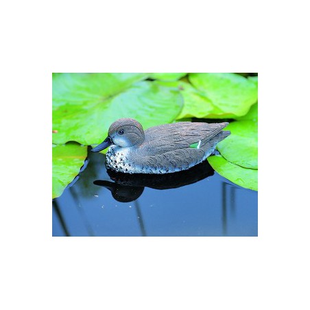 Úszó réce nőstény, 31 cm - Élethű madár figura - csalimadár