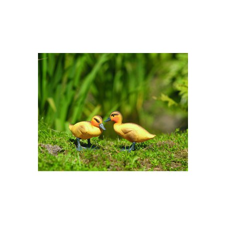 Állatfigura, kiskacsa sárga 20 cm (1db)