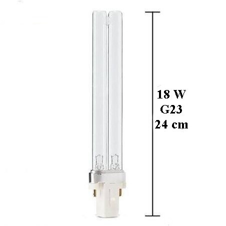 UVC PL Izzó G23 18W