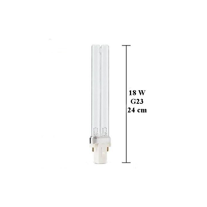 UVC PL Izzó G23 18W