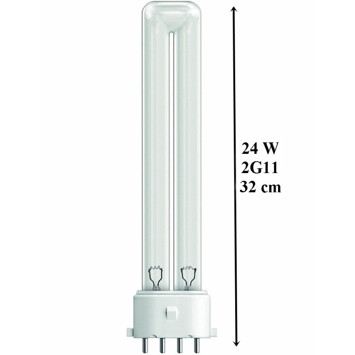 UVC PL Izzó 2G11 24W