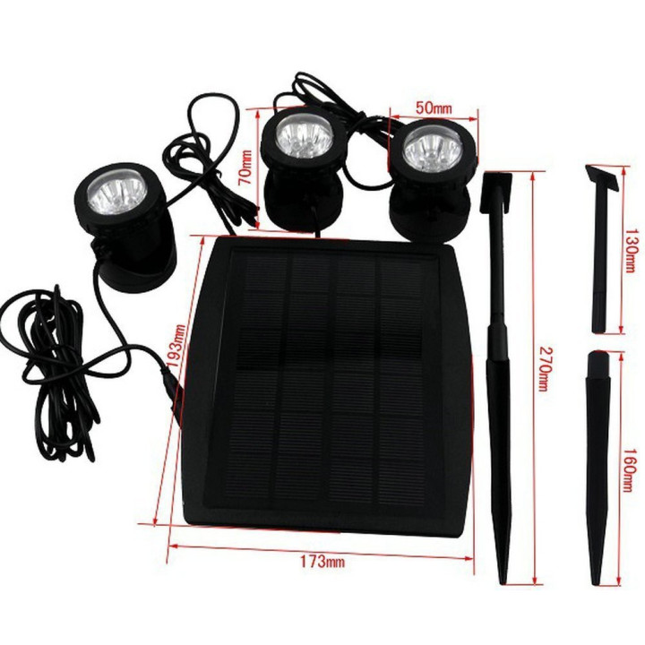 SunSun BSV-SL318C napelemes világításkészlet