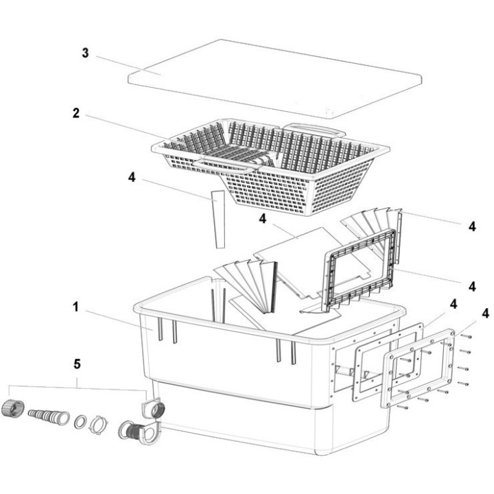 Oase BioSys Skimmer beépíthető szkimmer