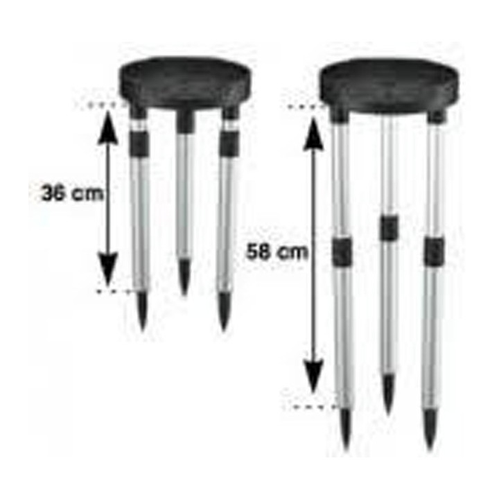 Teleszkópos állván Osaga és Sunsun PFF-01 etetőhöz (36-58cm)