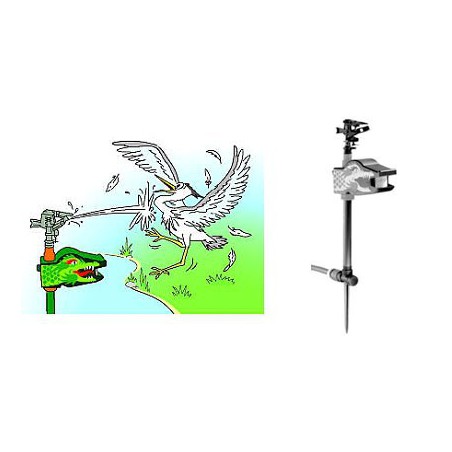 Madár és macska mozgásérzékelős riasztó kerti tóhoz