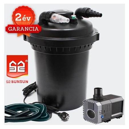 CPF 380 (11W UVC) nyomásszűrő szett 1.(CHJ-3000+3m 25 bordás tömlő)