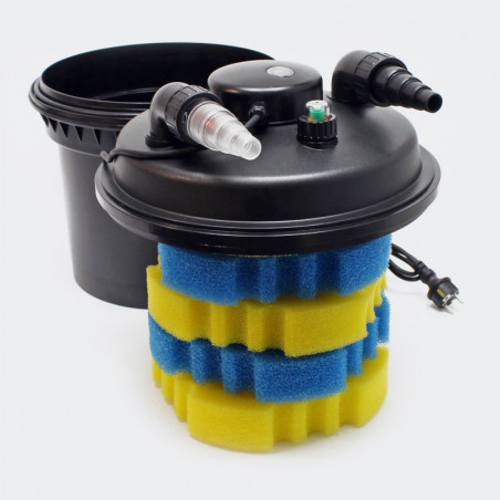 CPF 280 (11W UVC) nyomásszűrő szett 1.(CHJ-2500+3m 20 bordás tömlő)