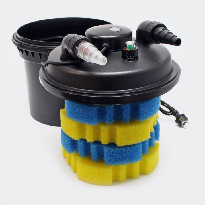 CPF 280 (11W UVC) nyomásszűrő szett 1.(CHJ-2500+3m 20 bordás tömlő)