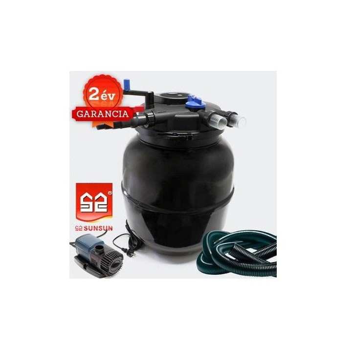 CPF 50000 nyomásszűrő szett 3. (JTP-12000+4m 32 bordás tömlő)