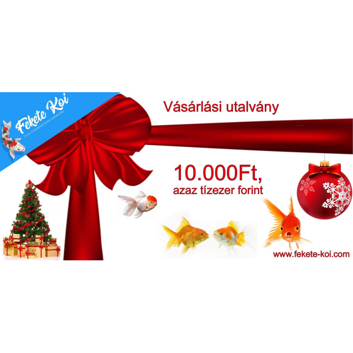 Vásárlási utalvány 10.000 Ft értékben