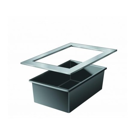 Quadra C3  műanyag tómederre inox keret