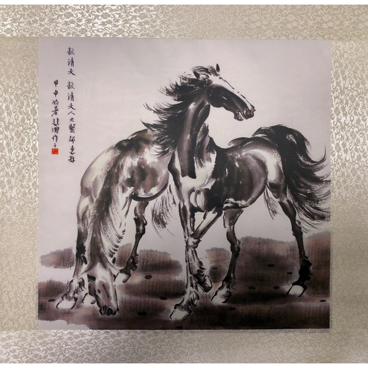 Fali vászonkép Lovas 45x45cm