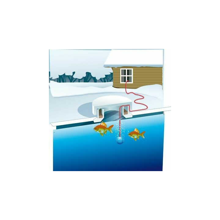 Ubbink befagyásgátló Basic 25 léktartó + Oxy 100 kompresszor