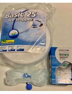 Téli befagyásgátló szett kerti tavakhoz (Basic 25/ACO-5501/1db25mm/10m4/6 cső)