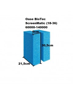 BioTec ScreenMatic (18-36) 60000-14500 csereszivacs (kék)
