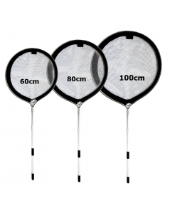 Nagyméretű teleszkópos háló (100 cm-es fej, 160-300cm teleszkópos nyéllel)
