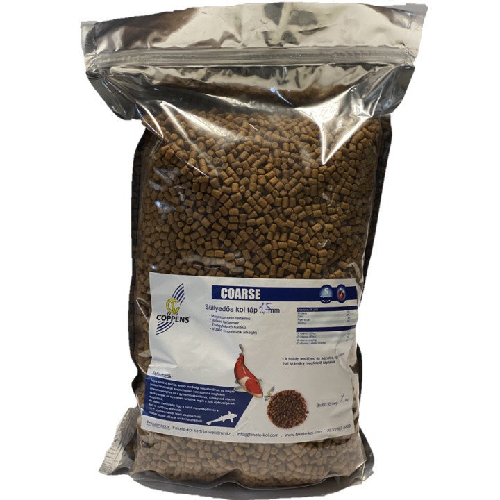 Coppens Coarse 4,5 mm Koi süllyedős pellet ( 2 kg )
