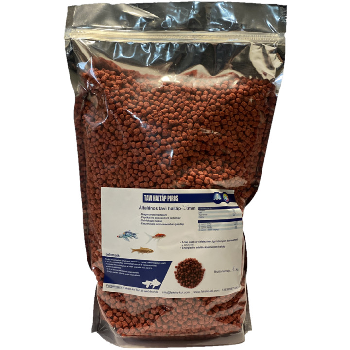 Tavi általános piros haltáp 3/6 mm ( 1 kg )
