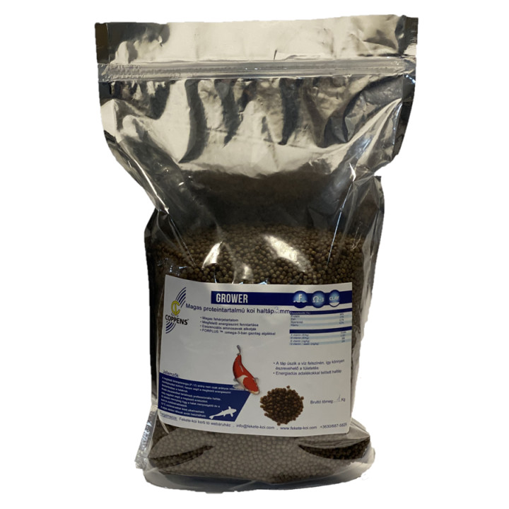 Coppens Grower magas proteintartalmú koi táp 3 mm ( 1 kg )