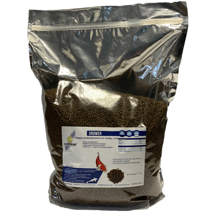 Coppens Grower magas proteintartalmú koi táp 3 mm ( 2 kg )
