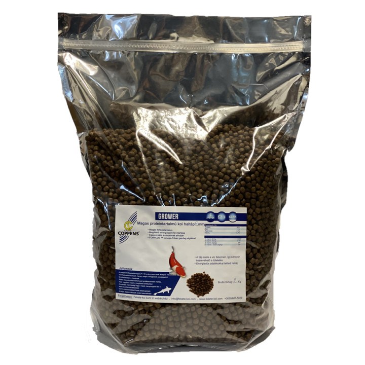 Coppens Grower magas proteintartalmú koi táp 6 mm ( 2 kg )