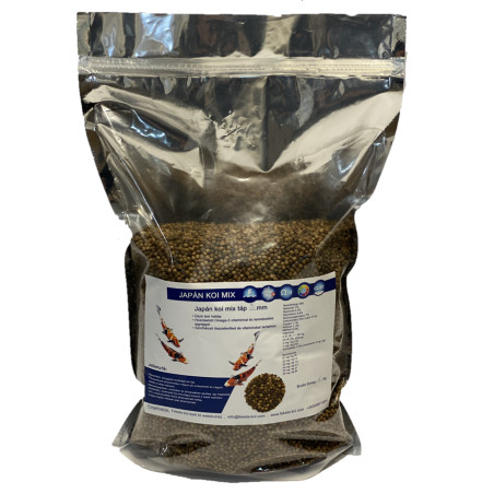 Japán mix koi táp 3 mm ( 1 kg )