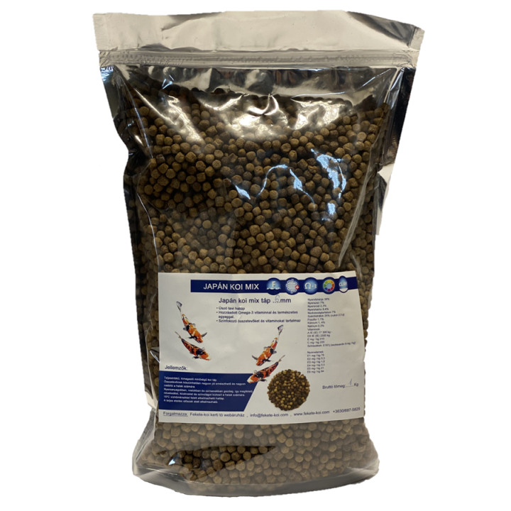 Japán mix koi táp 6 mm ( 1 kg )