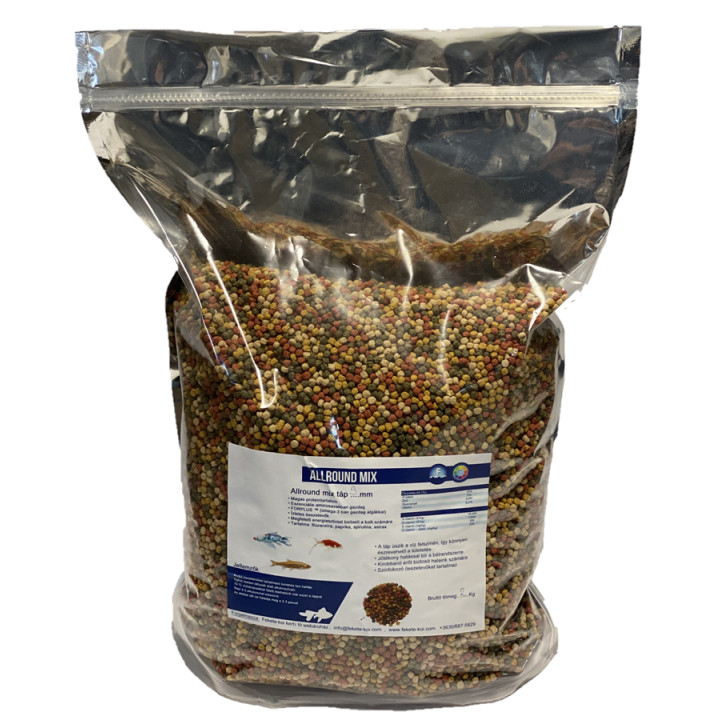 Allround mix lebegő haltáp 3 mm  ( 2 kg )