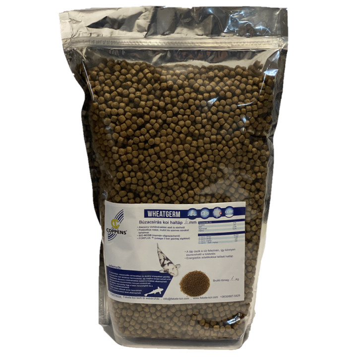 Coppens Wheat Germ búzacsírás koi táp 6 mm ( 1 kg )
