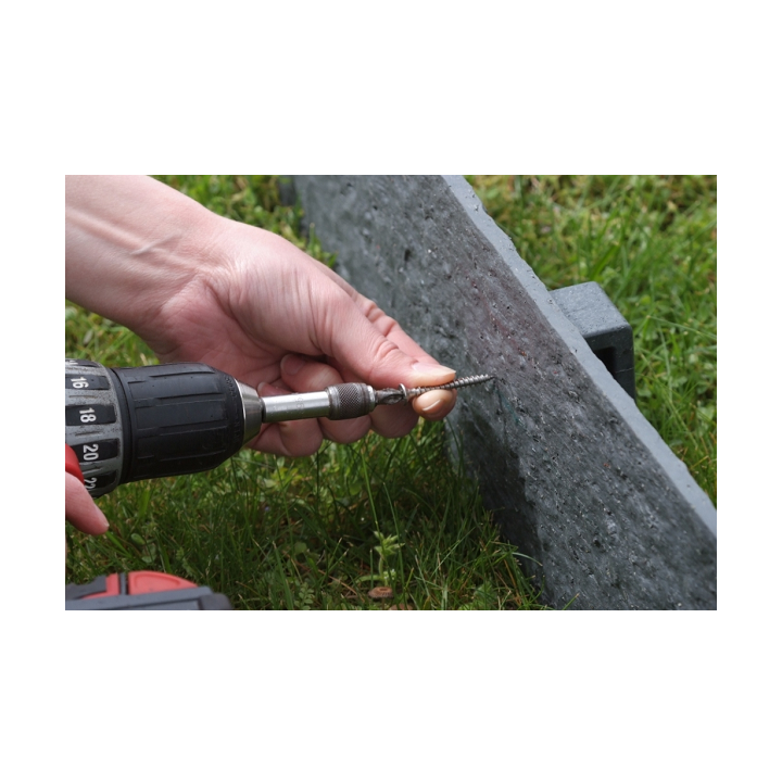 ECOLAT ECOPIC H ALAKÚ MŰANYAG CÖLÖP 38 CM X 4 CM X 4 CM ( BARNA )