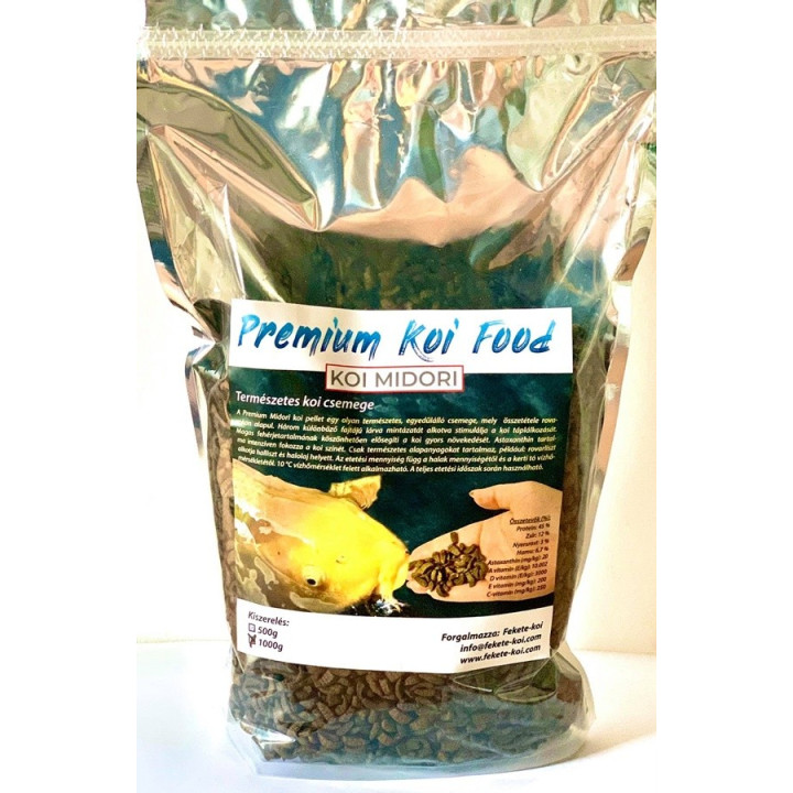 Koi Midori 1000 g ( kézhez szoktató haltáp)