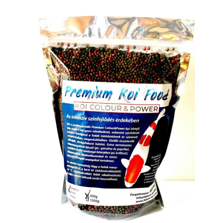 Koi Colour & Power 3 mm 500 g színfokozós haltáp