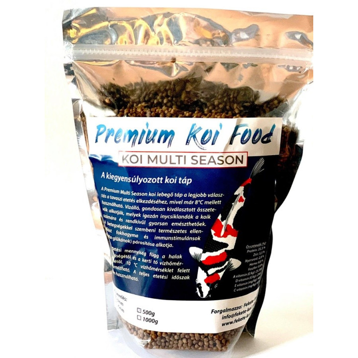 Koi Multi Season 3 mm 500 g ( tavaszi és őszi tavi haltáp )