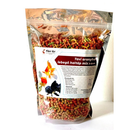 Tavi aranyhal lebegő haltáp mix 3-6 mm 400 g