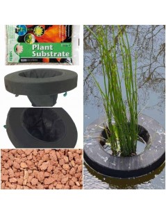 Velda Floating Plant Island úszó ültető kosár kerek 25 cm