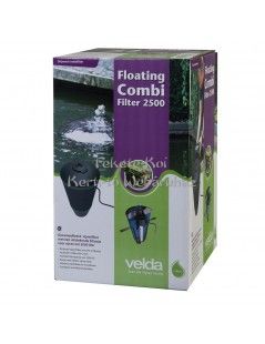 Velda Floating Combi Filters 2500 szett úszó tószűrő és szökőkút egyben beépített UVC lámpával