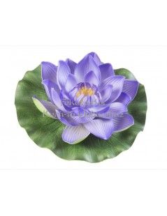 Tavirózsa  virág lila színű úszó 17 cm (123589)