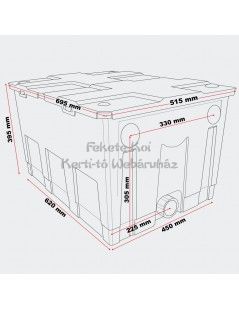 SunSun CBF- 550 (40 000) kerti tó átfolyós gravitációs szűrő