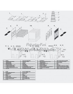SunSun CBF 350C (60 000)  kerti tó átfolyós gravitációs szűrő