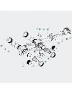 SunSun UV-C lámpa inox 18W (CUV-718)