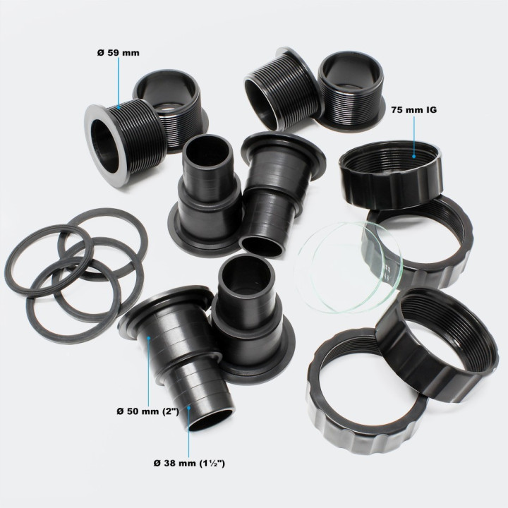 SunSun UV-C lámpa inox 55W (CUV-755)