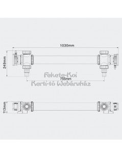SunSun UV-C lámpa inox 72W (CUV-772)