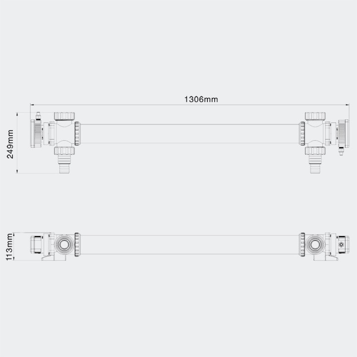 SunSun UV-C lámpa inox 110W (CUV-7110)