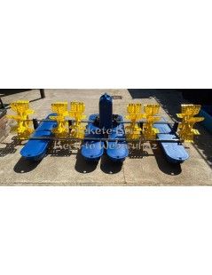 Lapátkerekes halastó levegőztető Paddle Wheel (PAD-2.2A) 2200w 380V