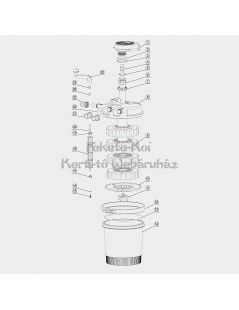 CPF 2500 (6 000) nyomásszűrő 11W UVC lámpával