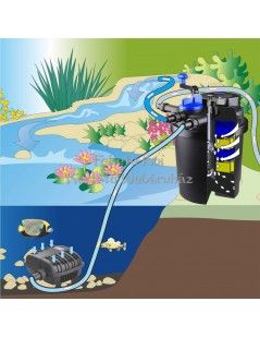 CPF 2500 (6 000) nyomásszűrő 11W UVC lámpával