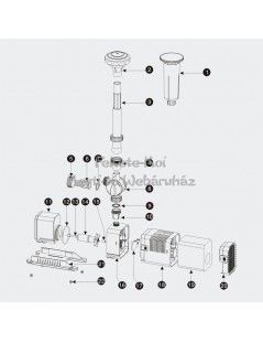 SunSun CHJ-2003 ECO szökőkút szivattyú 2000L/óra (35W)